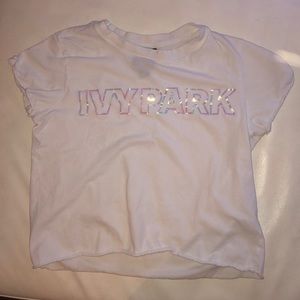 Translucent ivy park shirt